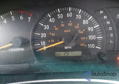 2000 Toyota Tundra Ltd V8 from USA, damaged, VIN 5TBBT4810YS064724